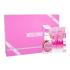 Moschino Fresh Couture Pink Geschenkset Edt 100 ml + Körperlotion 100 ml + Duschgel 100 ml + Edt 10 ml