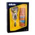 Gillette ProShield Geschenkset Rasierer mit einer Klinge 1 St + Rasiergel Fusion Hydrating 75 ml