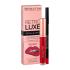 Makeup Revolution London Retro Luxe Metallic Lip Kit Geschenkset Flüssig-Lippenstift 5,5 ml + Lippenkonturenstift 1 g
