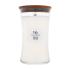 WoodWick White Teak Duftkerze 610 g