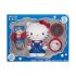 Hello Kitty Hello Kitty 2in1 Shower Gel & Shampoo Geschenkset Duschgel 400 ml + Kamm mit Spiegel + Haargummi und Haarspange