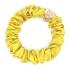 By Eloise London Silk Scrunchie Gold Heart Haargummi für Frauen 1 St. Farbton  Mellow Yellow