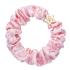 By Eloise London Silk Scrunchie Gold Star Haargummi für Frauen 1 St. Farbton  Pink Leopard