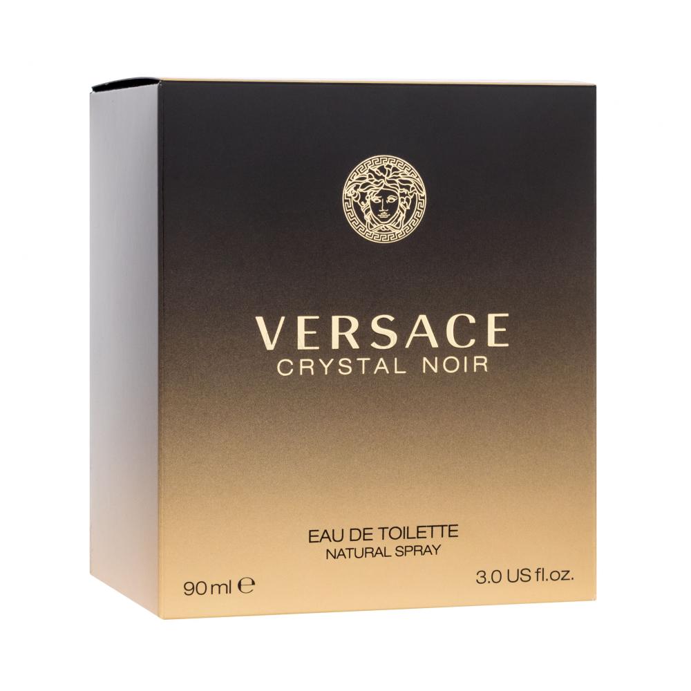 eau de toilette versace crystal noir