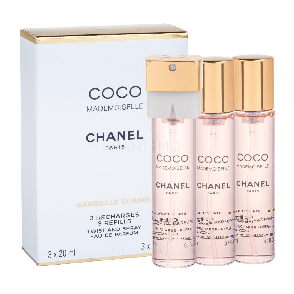 Chanel Coco Mademoiselle 3x 20 ml Eau de Parfum für Frauen
