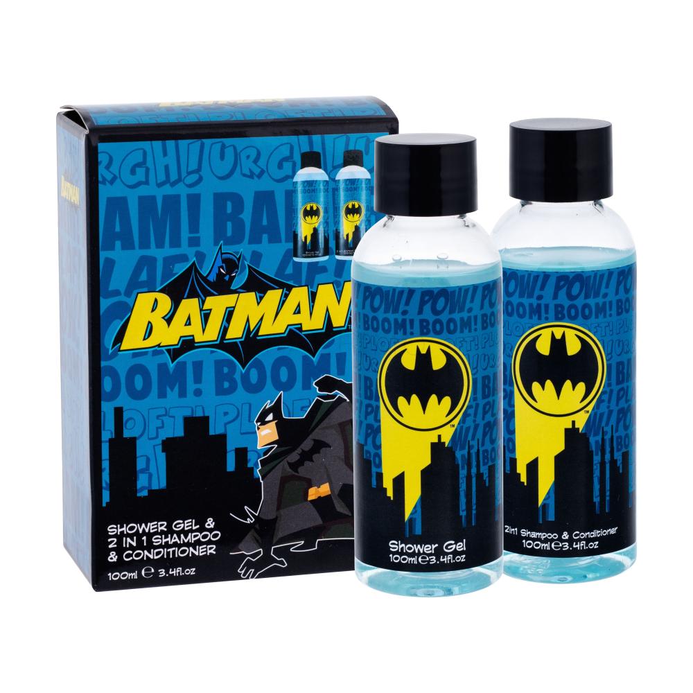 DC Comics Batman Geschenkset Duschgel 100 ml + Shampoo & Conditioner