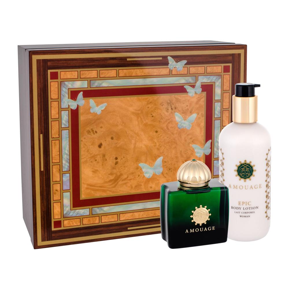 Amouage Epic Woman Geschenkset Edp 100 ml + Körpermilch 300 ml PARFIMO.de®