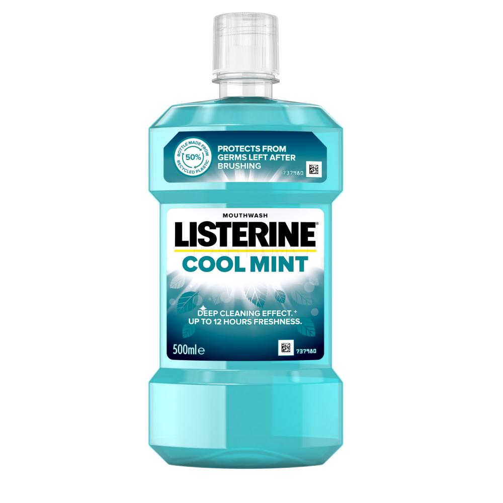 Listerine Cool Mint Mouthwash Mundwasser 500 ml | PARFIMO.de® 