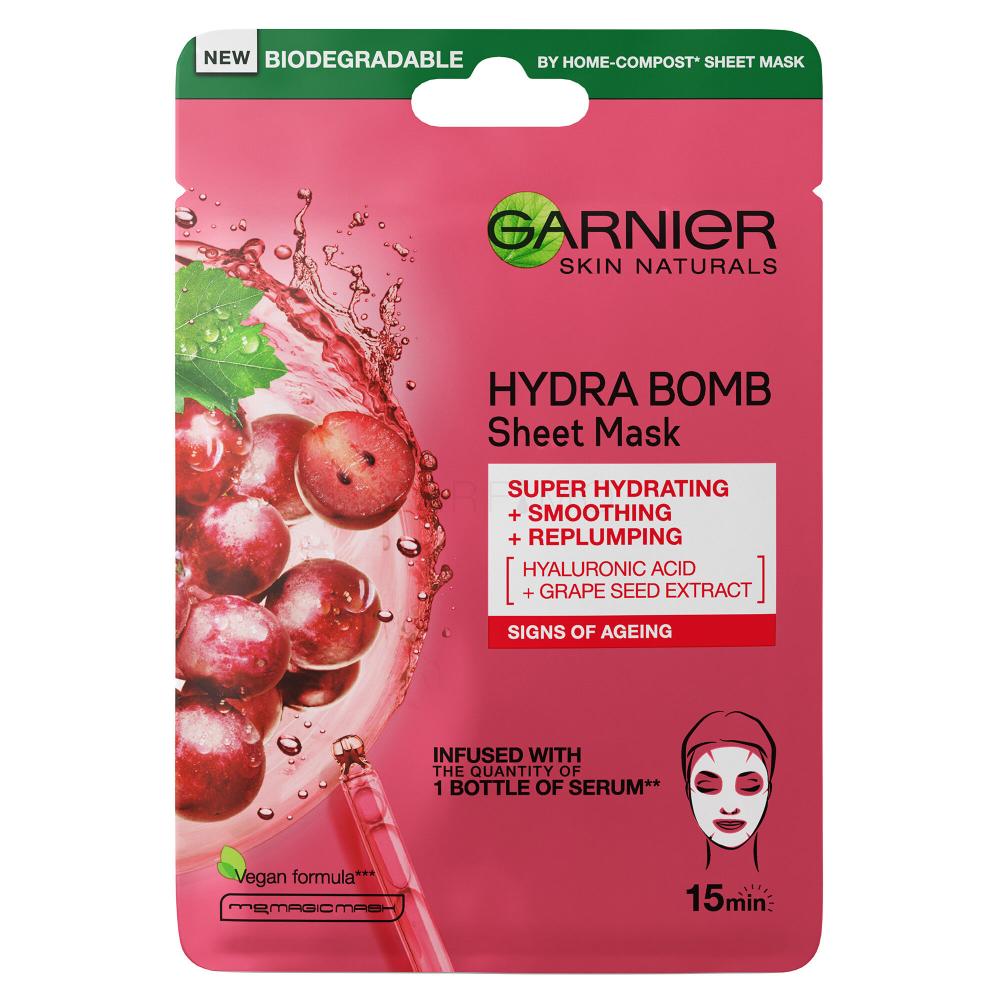 St. für Extract Skin Seed Bomb Naturals Garnier Natural Frauen Grape Origin Gesichtsmaske 1 Hydra