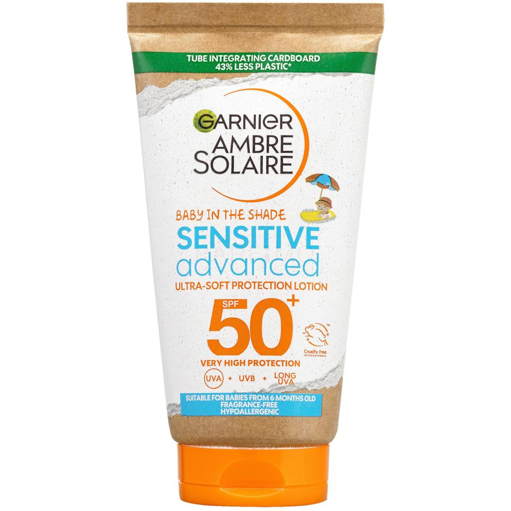 SPF50+ 50 Advanced Ambre Garnier Kinder Sonnenschutz Shade In für Baby Sensitive ml Kids Solaire The
