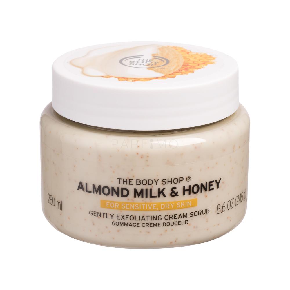 The Body Shop Almond Milk & Honey Gently Exfoliating Cream Scrub