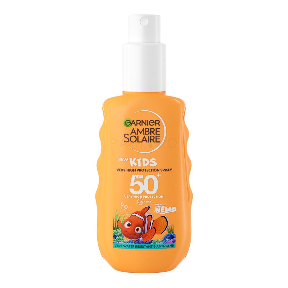 Garnier Ambre Solaire Kids Sun Protection Spray SPF50 Sonnenschutz für  Kinder 150 ml