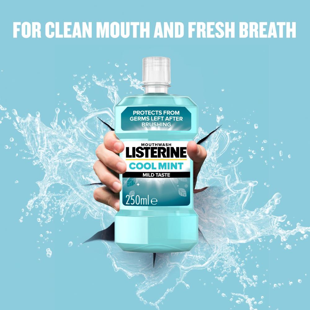 Listerine Cool Mint Mild Taste Mouthwash Mundwasser 250 ml  
