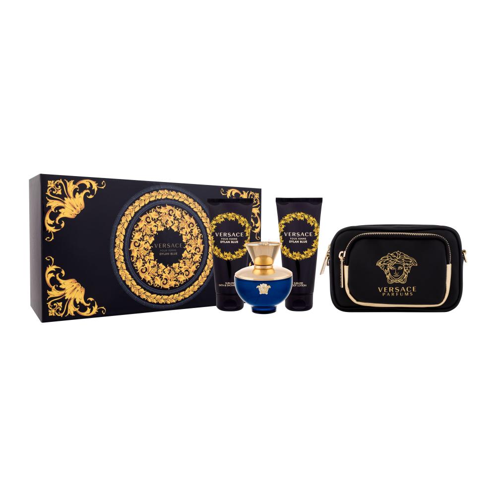 Versace Pour Femme Dylan Blue Geschenkset Eau de Parfum 100 ml + Körpermilch 100 ml + Duschgel