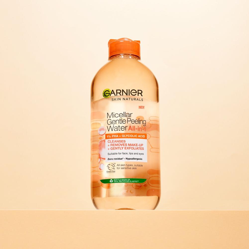 Garnier Skin Naturals Micellar Gentle Peeling Water Mizellenwasser für  Frauen 400 ml