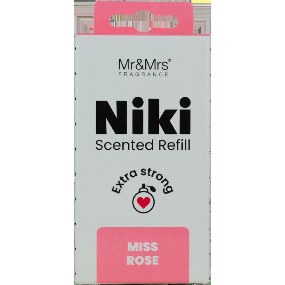 Mr&Mrs Fragrance Niki Refill Miss Rose Autoduft Nachfüllung 1 St.
