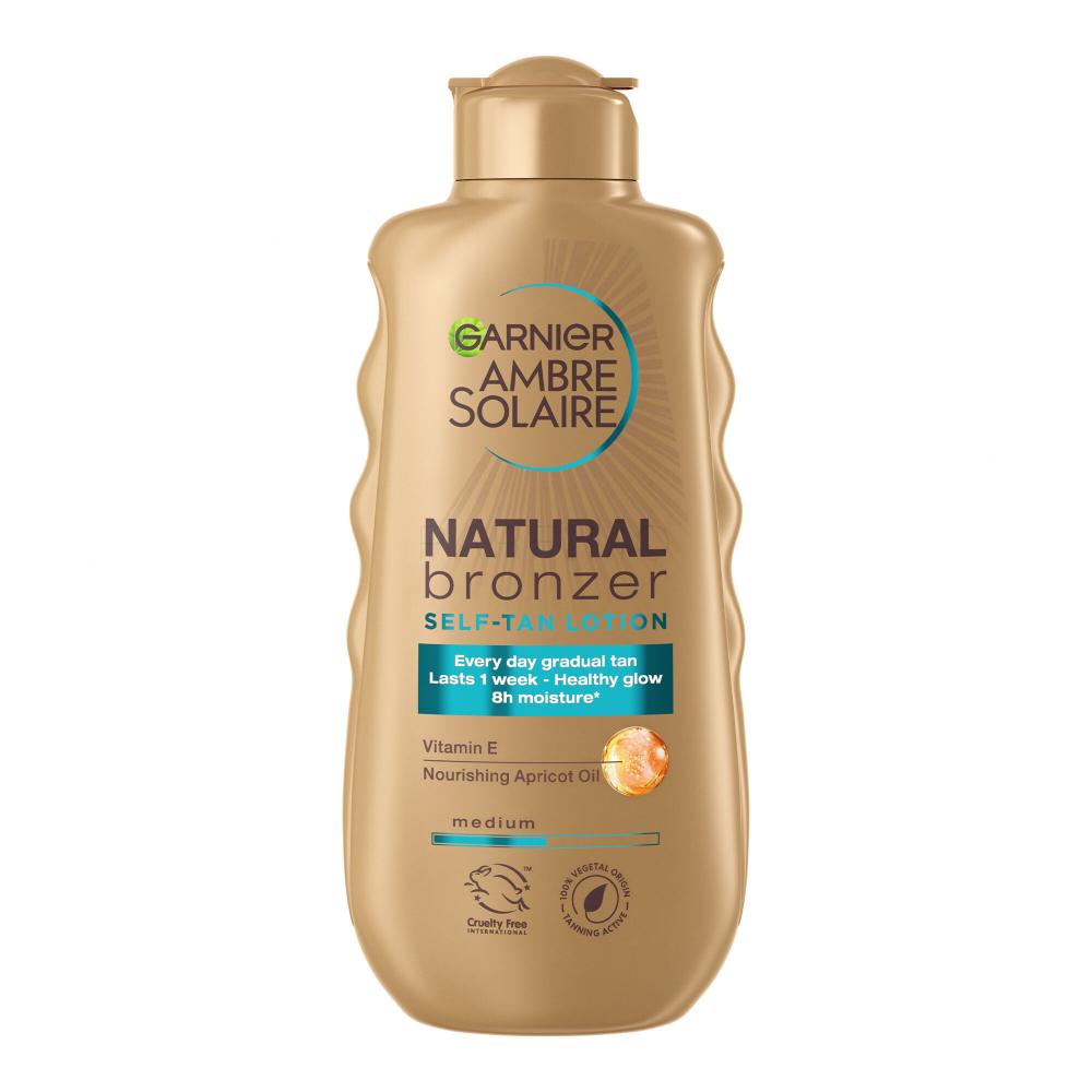 Garnier Ambre Solaire Natural Bronzer SelfTan Lotion Selbstbräuner 200