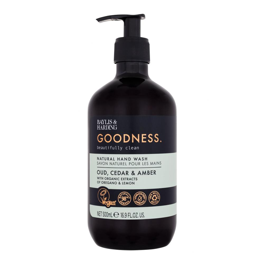 Baylis & Harding Goodness Oud, Cedar & Amber Natural Hand Wash