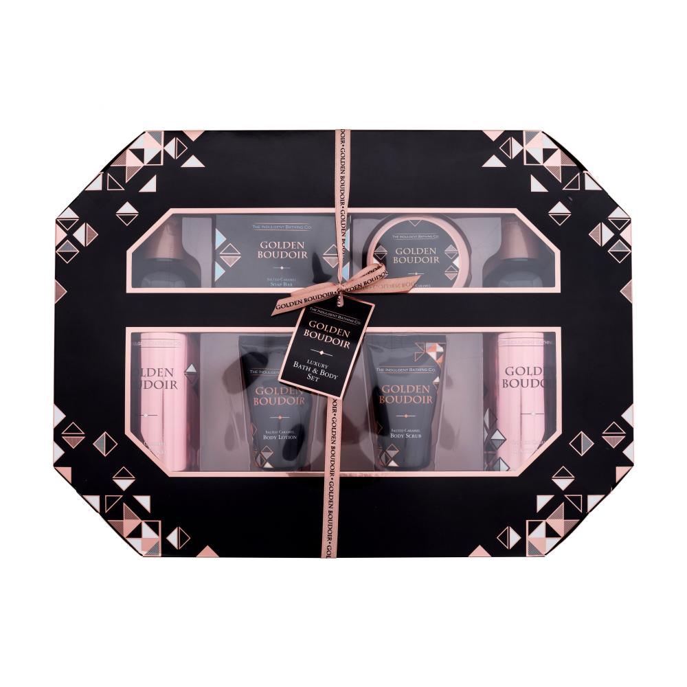 The Indulgent Bathing Co. Golden Boudoir Luxury Bath & Body Set