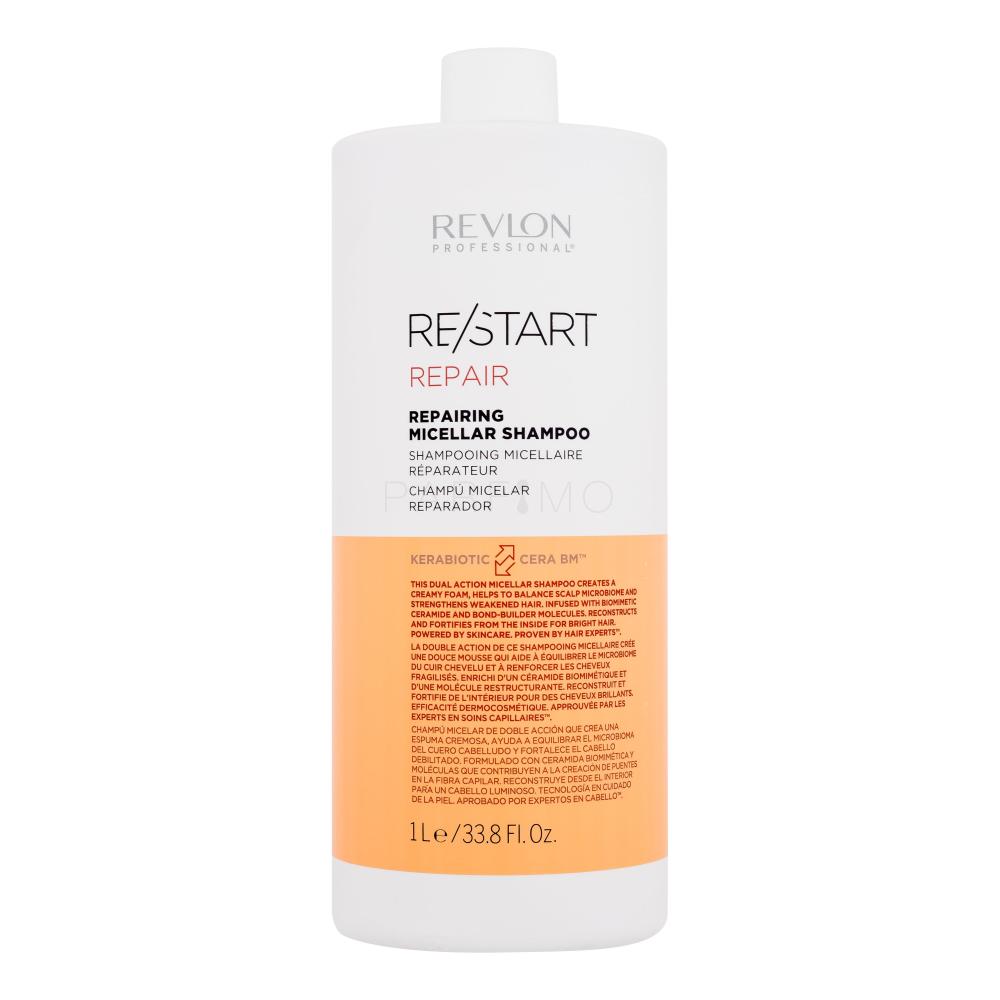 Revlon Professional Re/Start Repair Repairing Micellar Shampoo Shampoo für  Frauen 1000 ml | Haarshampoos