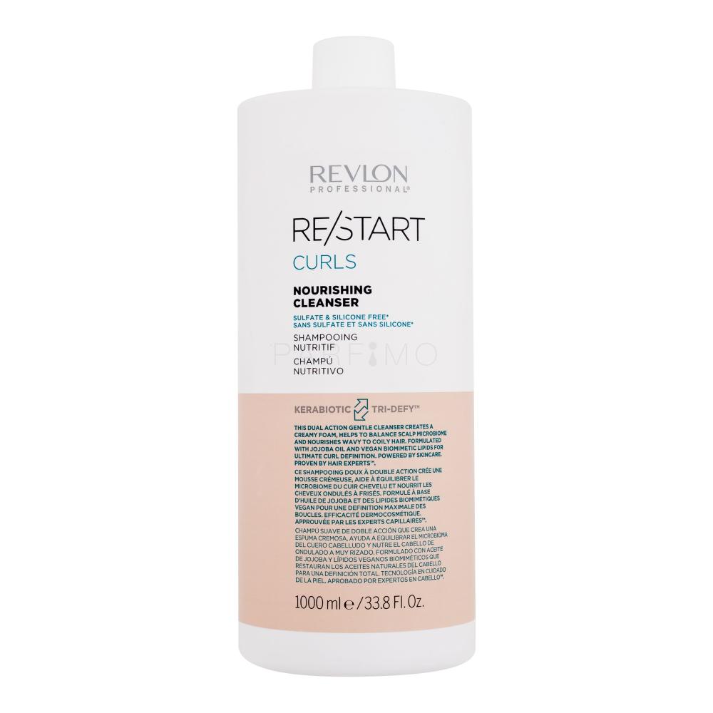Revlon Professional Re/Start Curls Nourishing Cleanser Shampoo für Frauen 1000  ml
