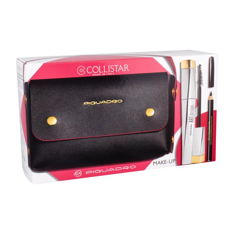 Collistar Art Design Geschenkset Mascara 12ml + Augenbleistift 2g Black + Handtasche