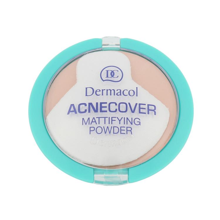 Dermacol Acnecover Mattifying Powder Puder für Frauen 11 g Farbton  Shell