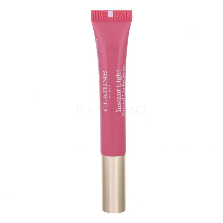 Clarins Instant Light Natural Lip Perfector Lipgloss für Frauen 12 ml Farbton  07 Toffee Pink Shimmer