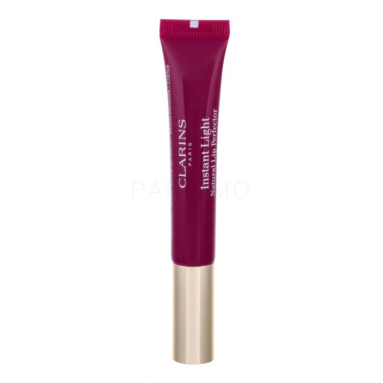 Clarins Instant Light Natural Lip Perfector Lipgloss für Frauen 12 ml Farbton  08 Plum Shimmer