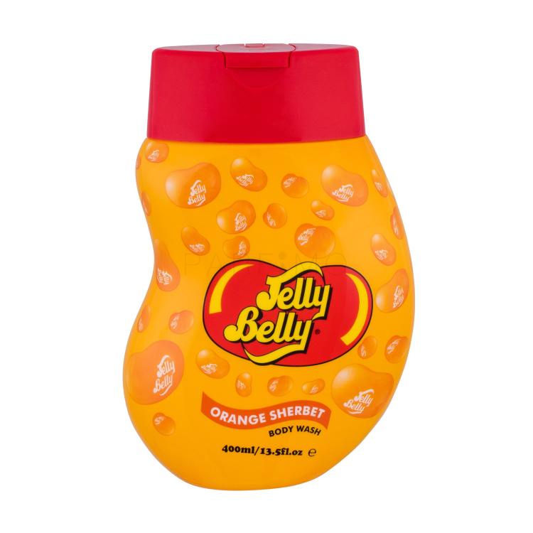 Jelly Belly Body Wash Orange Sherbet Duschgel für Kinder 400 ml