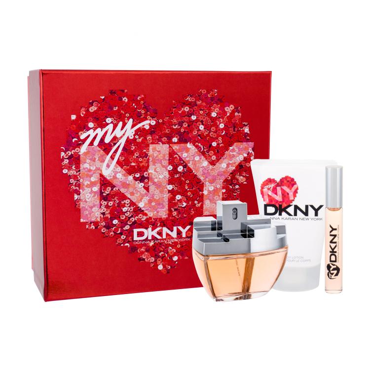 DKNY DKNY My NY Geschenkset Edp 100 ml + Körperlotion 100 ml + Edp roll-on 10 ml