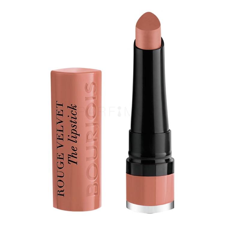 BOURJOIS Paris Rouge Velvet The Lipstick Lippenstift für Frauen 2,4 g Farbton  01 Hey Nude!