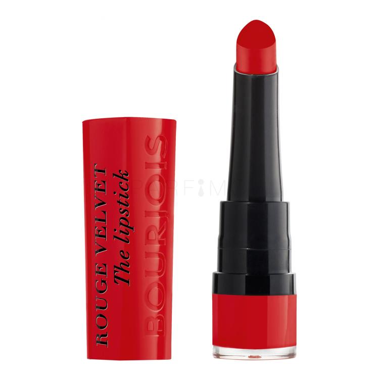 BOURJOIS Paris Rouge Velvet The Lipstick Lippenstift für Frauen 2,4 g Farbton  08 Rubi´s Cute