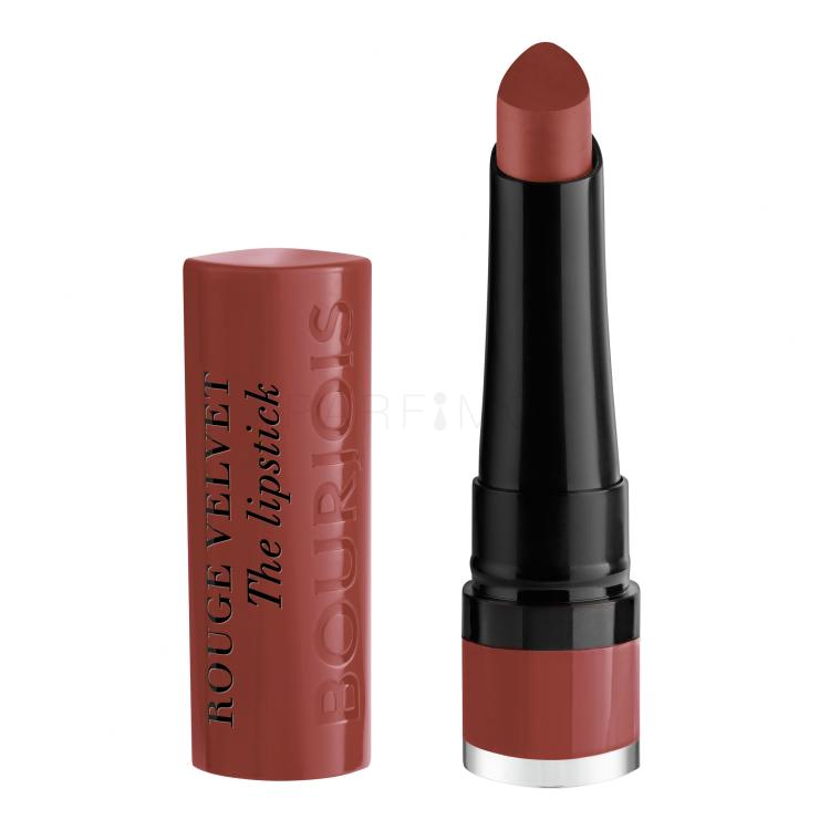 BOURJOIS Paris Rouge Velvet The Lipstick Lippenstift für Frauen 2,4 g Farbton  24 Pari´sienne