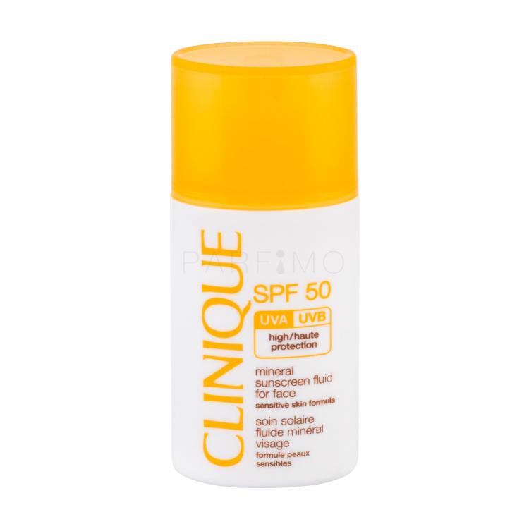 Clinique Sun Care Mineral Sunscreen Fluid For Face SPF50 Sonnenschutz fürs Gesicht für Frauen 30 ml