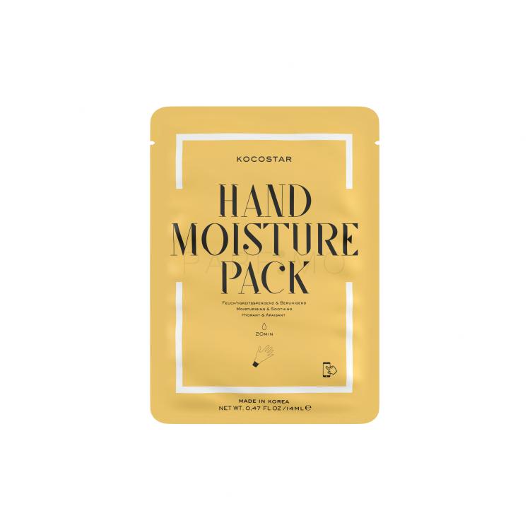 Kocostar Nail &amp; Hand Moisture Pack Feuchtigkeitsspendende Handschuhe für Frauen 14 ml