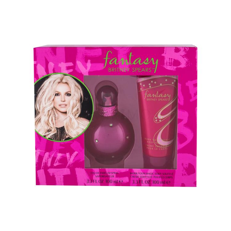 Britney Spears Fantasy Geschenkset Edp 100 ml + Körpercreme 100 ml