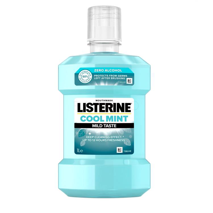 Listerine Cool Mint Mild Taste Mouthwash Mundwasser 1000 ml