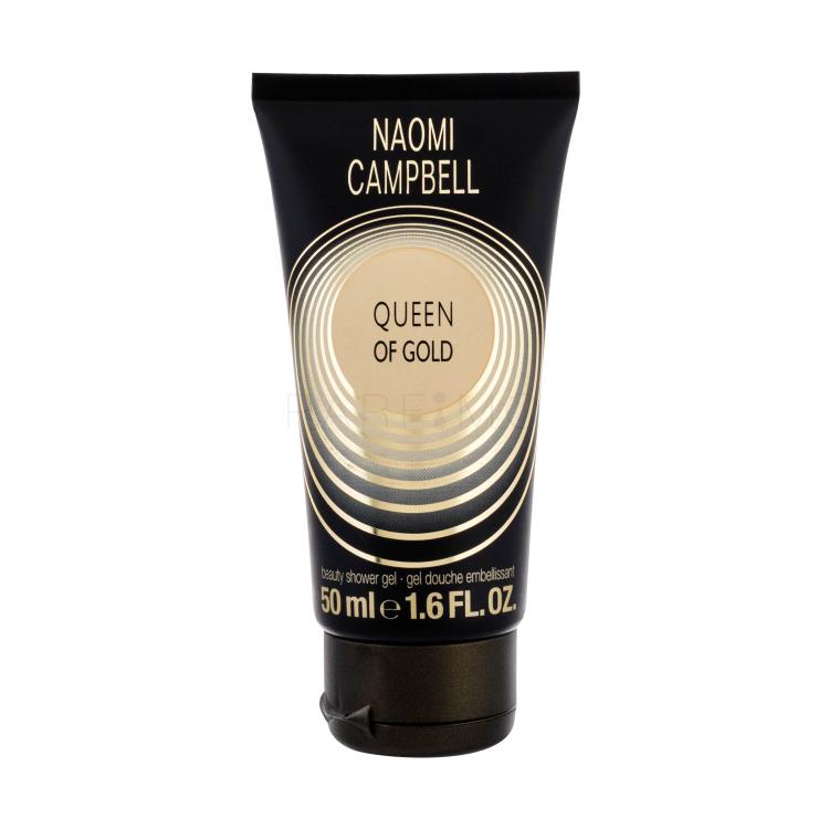 Naomi Campbell Queen Of Gold Duschgel für Frauen 50 ml