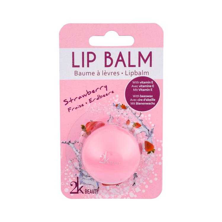 2K Beauty Lippenbalsam für Frauen 5 g Farbton  Strawberry