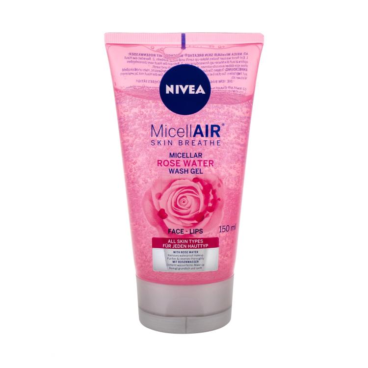 Nivea MicellAIR® Rose Water Reinigungsgel für Frauen 150 ml