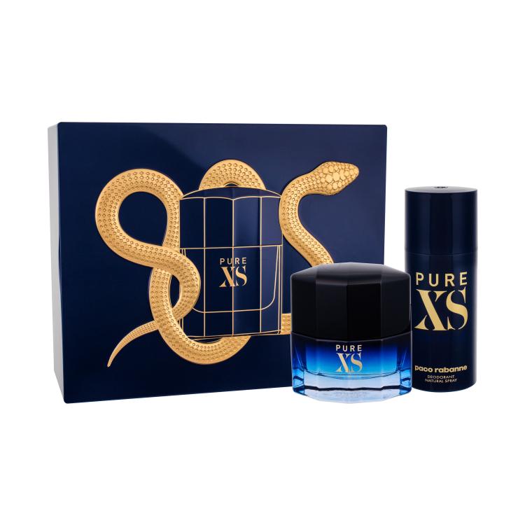Paco Rabanne Pure XS Geschenkset Edt 50 ml + Deodorant 150 ml
