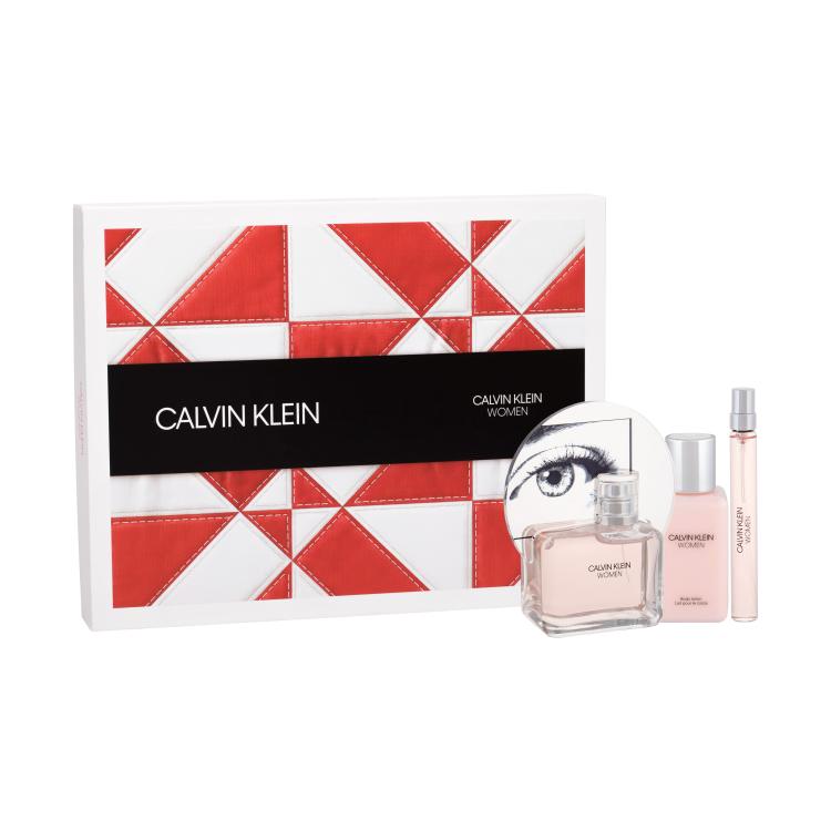 Calvin Klein Women Geschenkset Edp 100 ml + Edp 10 ml + Körperlotion 100 ml