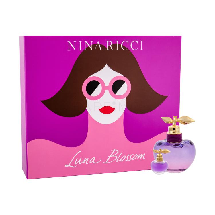 Nina Ricci Luna Blossom Geschenkset Edt 80 ml + Edt 4 ml