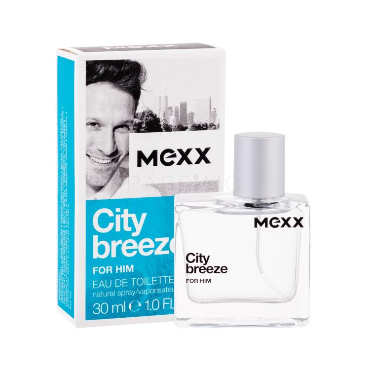 Mexx City Breeze For Him Eau de Toilette für Herren 30 ml