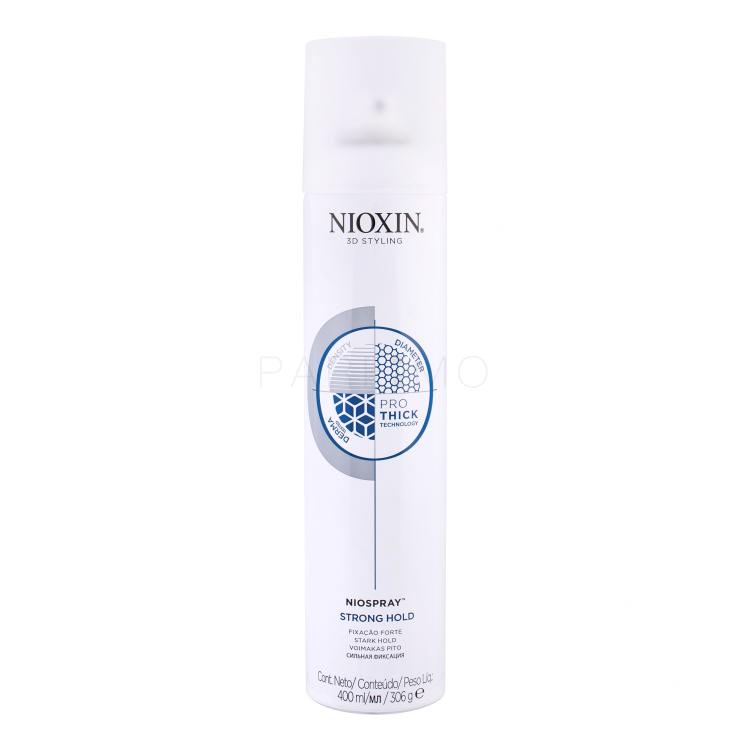 Nioxin 3D Styling Niospray Strong Hold Haarspray für Frauen 400 ml