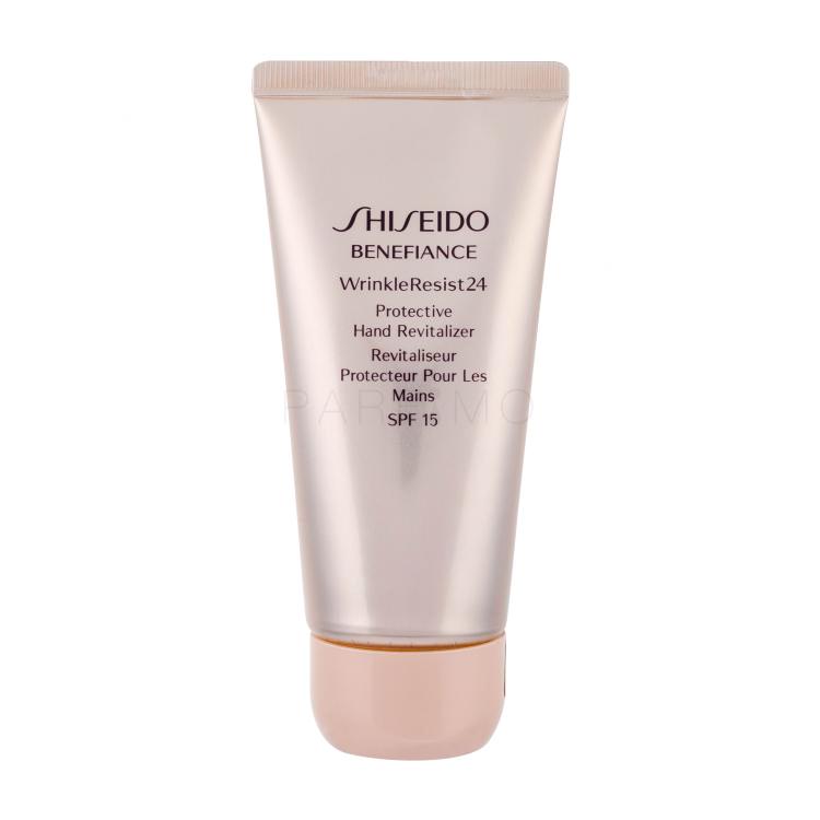 Shiseido Benefiance Wrinkle Resist 24 SPF15 Handcreme für Frauen 75 ml