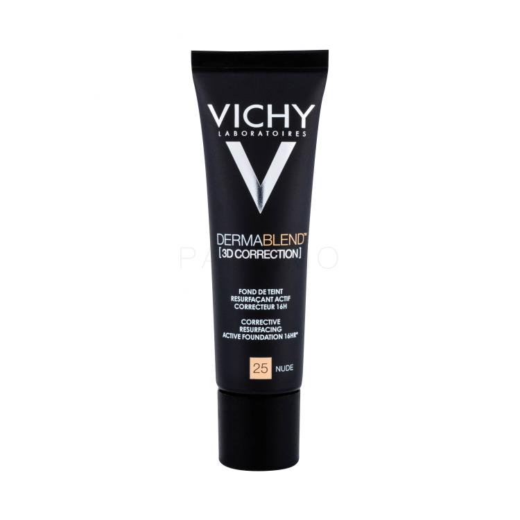 Vichy Dermablend™ 3D Antiwrinkle &amp; Firming Day Cream SPF25 Foundation für Frauen 30 ml Farbton  25 Nude
