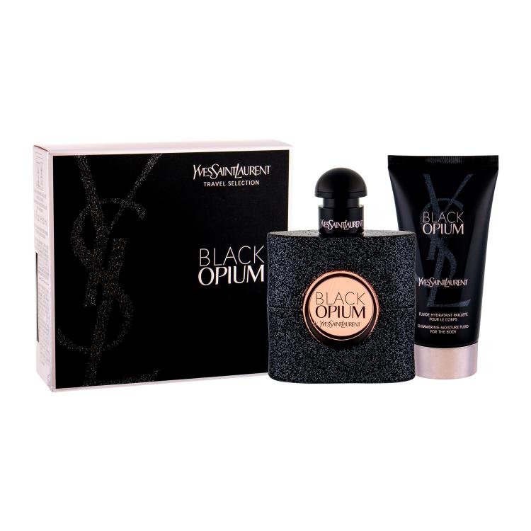 Yves Saint Laurent Black Opium Geschenkset Edp 50 ml + Feuchtigkeitsspendende Körperpflege 50 ml