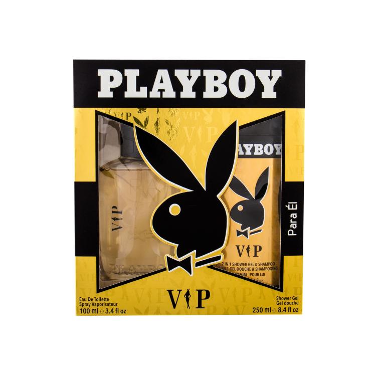 Playboy VIP For Him Geschenkset Edt 100 ml + Duschgel 250 ml